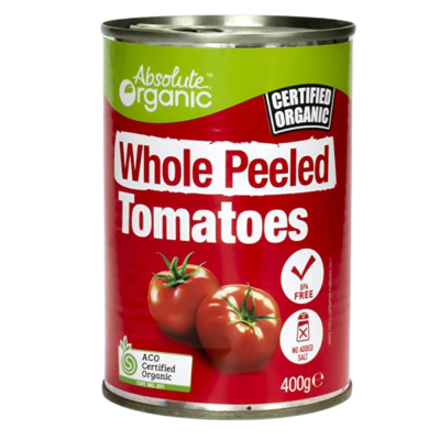Cà Chua Gọt Vỏ Nguyên Trái - Pantry Abs Org Whole Peeled Tomato 400g