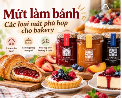 Mứt làm bánh – Các loại mứt phù hợp cho bakery | Atlas FineFood