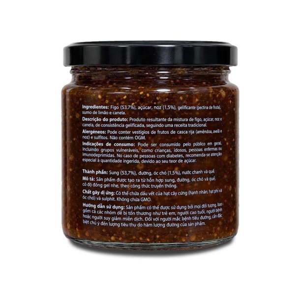 MỨT SUNG ÓC CHÓ SABOR - FIG WITH WALNUT JAM SABOR 280g