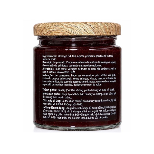 MỨT DÂU TÂY SABOR - STRAWBERRY JAM SABOR 280g