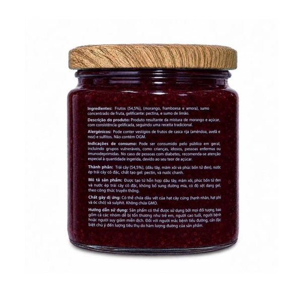 MỨT TRÁI CÂY RỪNG SABOR - WILD BERRIES JAM SABOR 280g