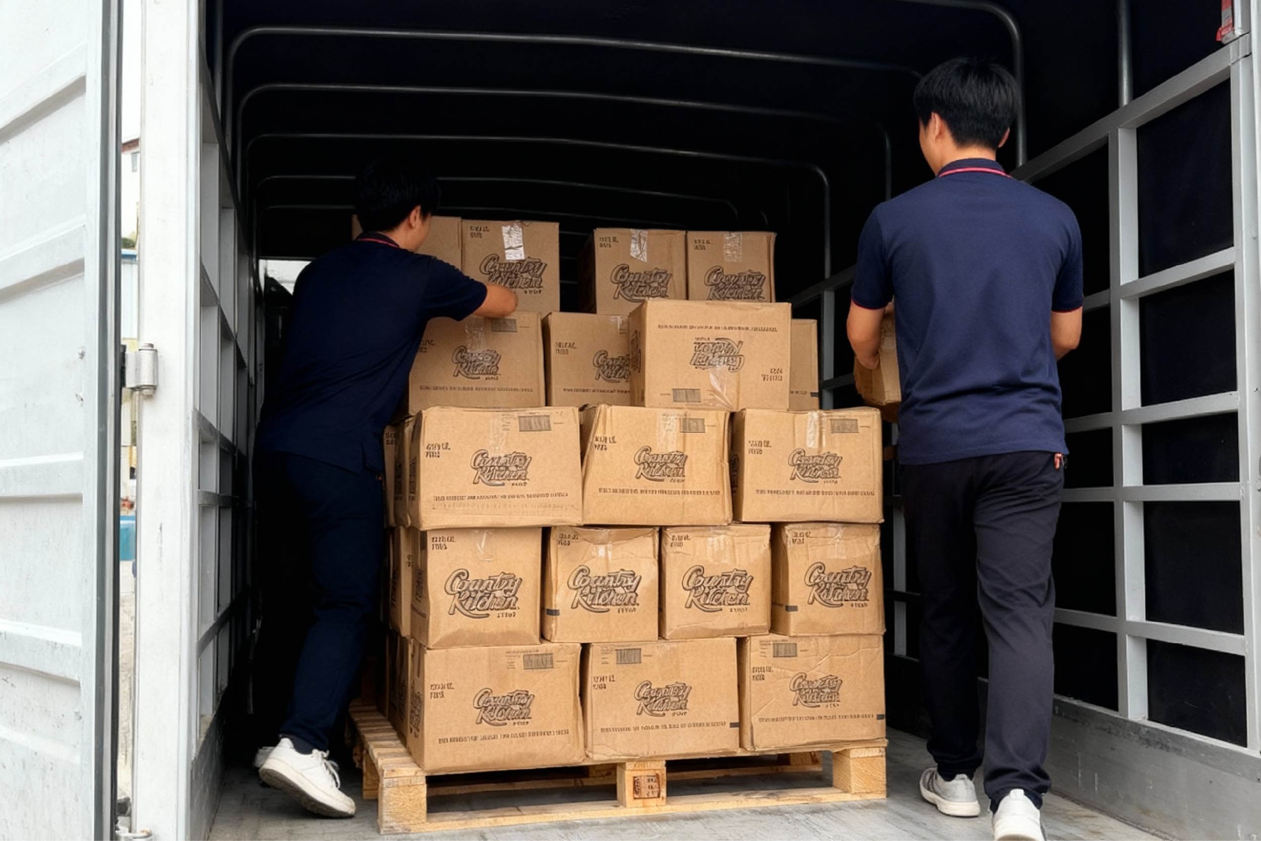 Đội ngũ vận chuyển riêng, giao hàng nhanh, đúng hẹn