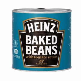 ĐẬU SỐT CÀ CHUA HEINZ - BAKED BEANS WITH TOMATO SAUCE HEINZ 2,62KG