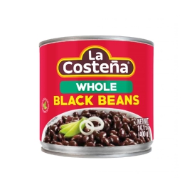 Whole Black Bean - Đậu Đen Ngâm Nguyên Hạt (La Costena) 400gr