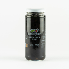 Olive Đen Nguyên Hạt - Whole Black Olive Luxeapers 340g