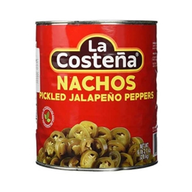Ớt Lát Ngâm - Pickled Jalapeno Nacho Slices (La Costena) 2.8kg