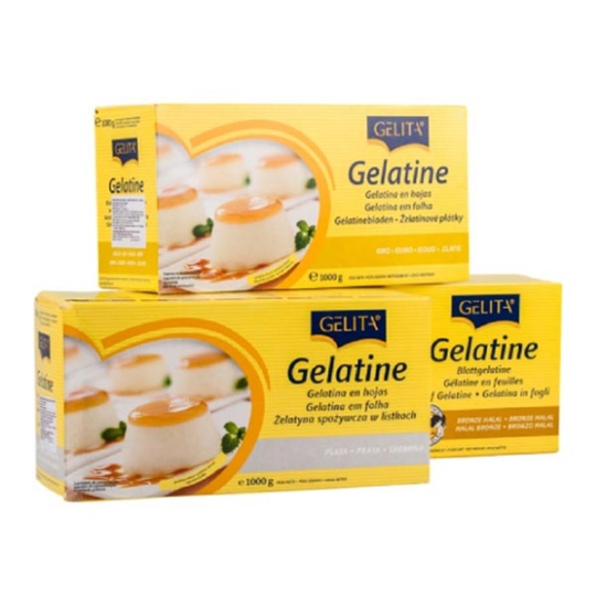 LÁ GELATINE THƯƠNG HIỆU GELITA - NHẬP KHẨU ĐỨC