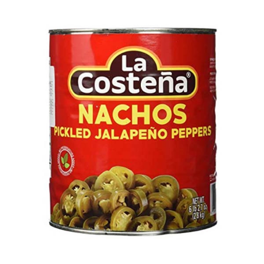 Ớt lát ngâm - Pickled Jalapeno Nacho Slices 2.8kg