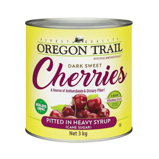 Quả anh đào ngâm (Dark Sweet Cherries) Oregon Trail  3Kg
